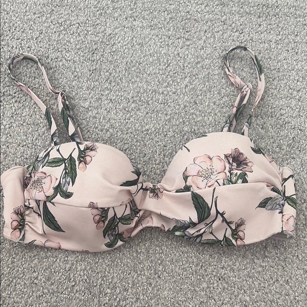 H&M Floral Bikini top.